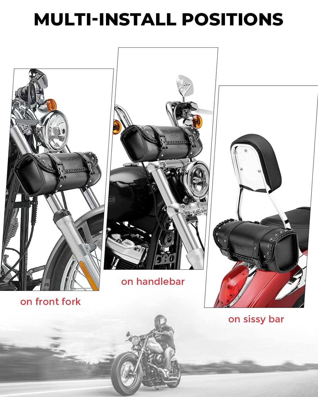 An application scenario or product detail of front motorcycle bag - Image 19