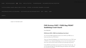 FXR Division - FXRT / FXRD Saddlebag Crash Guard