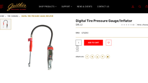 Gaither Tool Company, Inc. - Digital Tire Pressure Gauge/Inflator