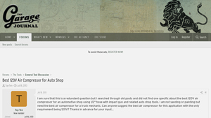 Husky - 33-Gal. Portable Electric Air Compressor