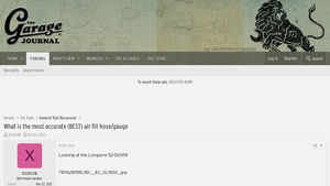 Garage Journal - Digital Tire Gauges