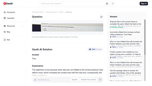 Gauthmath - AI Calculator & Live Tutors