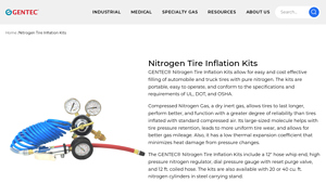 Genstar Tech - GENTEC® Nitrogen Tire Inflation Kits