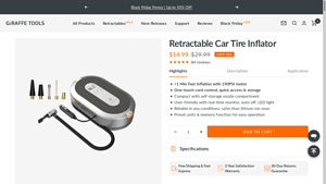 Giraffe Tools - Outdoor Wall Mount