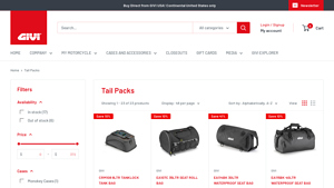 GIVI - Tail Packs for Motorcycles