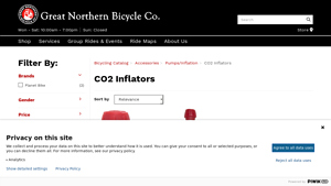 Planet Bike - Red Zeppelin CO2 Tire Inflator