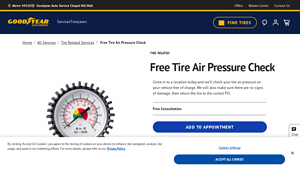 Goodyear - Free Tire Air Pressure Check Service