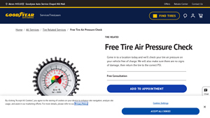 Goodyear - Free Tire Air Pressure Check