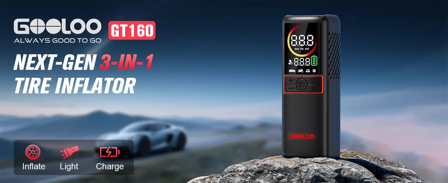 An application scenario or product detail of gooloo tire inflator - Image 12