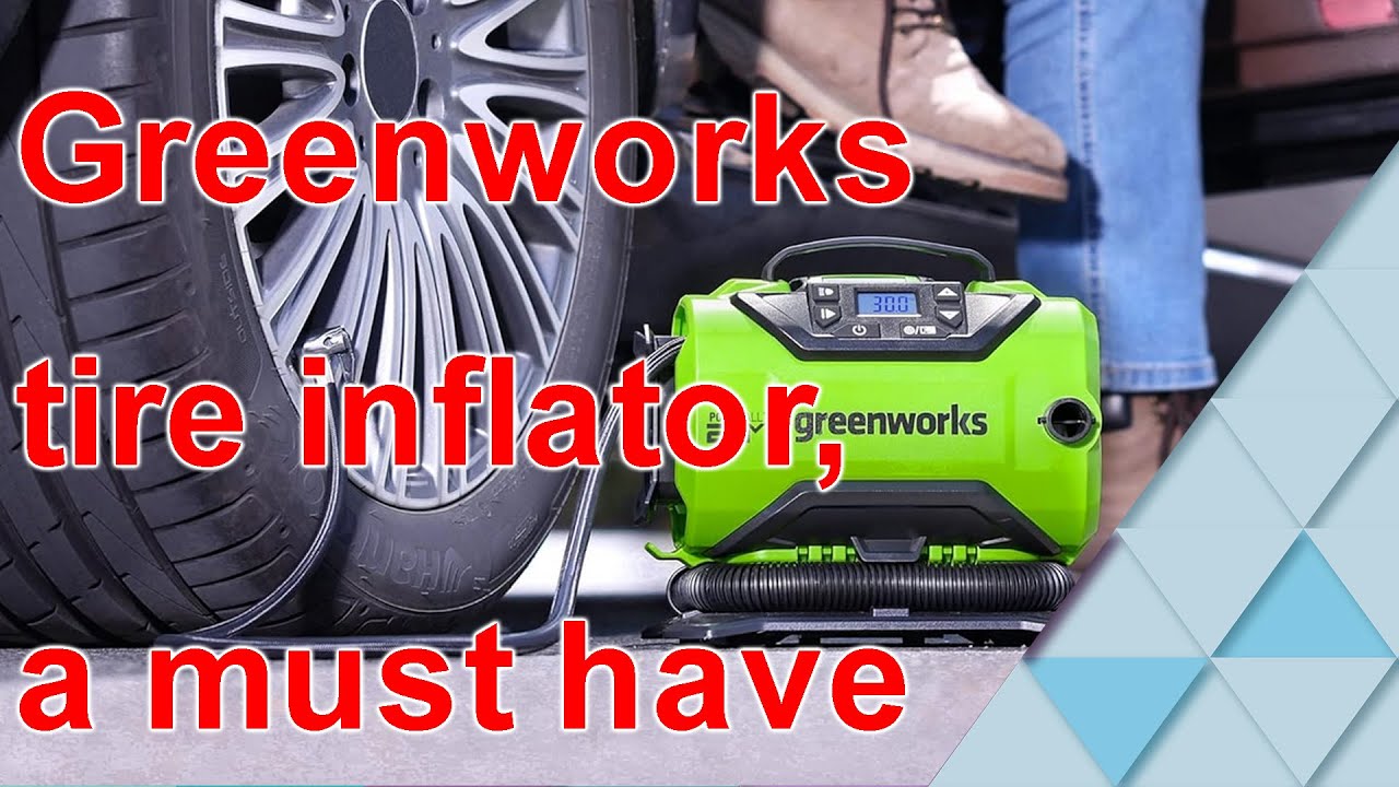 An application scenario or product detail of greenworks tire inflator - Image 7