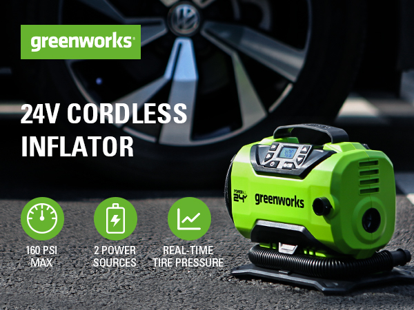 An application scenario or product detail of greenworks tire inflator - Image 8