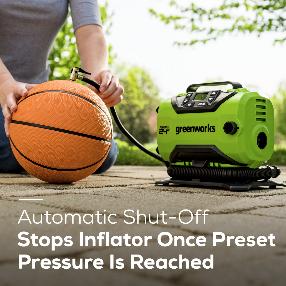 An application scenario or product detail of greenworks tire inflator - Image 18