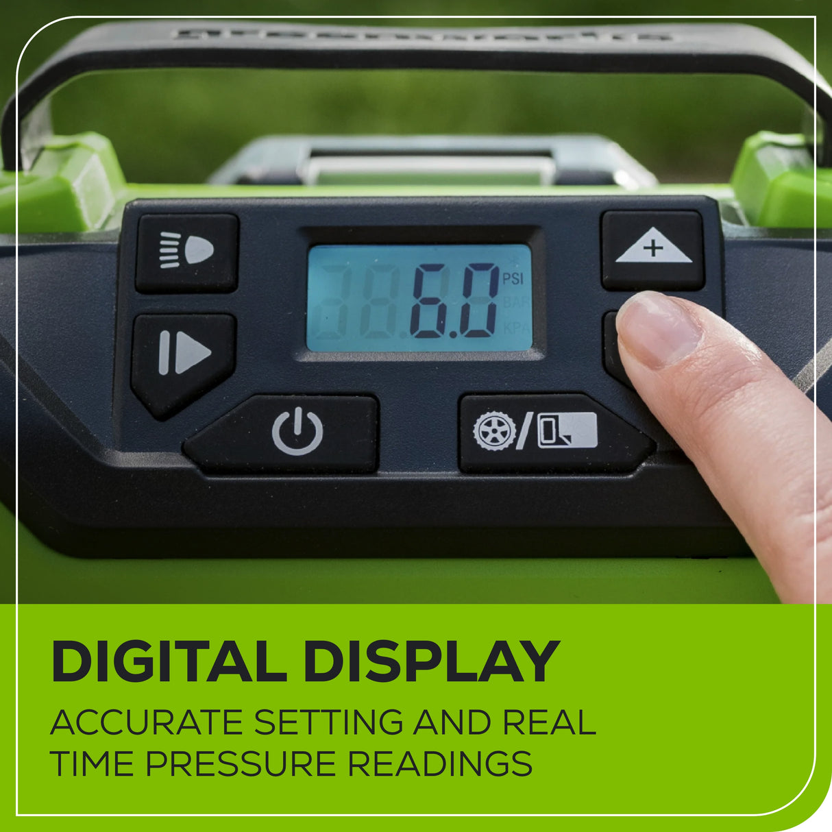 An application scenario or product detail of greenworks tire inflator - Image 20