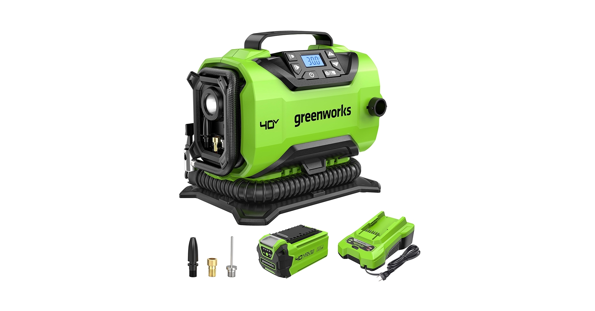 An application scenario or product detail of greenworks tire inflator - Image 21