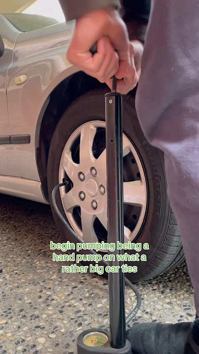 An application scenario or product detail of hand pump for car tires - Image 12