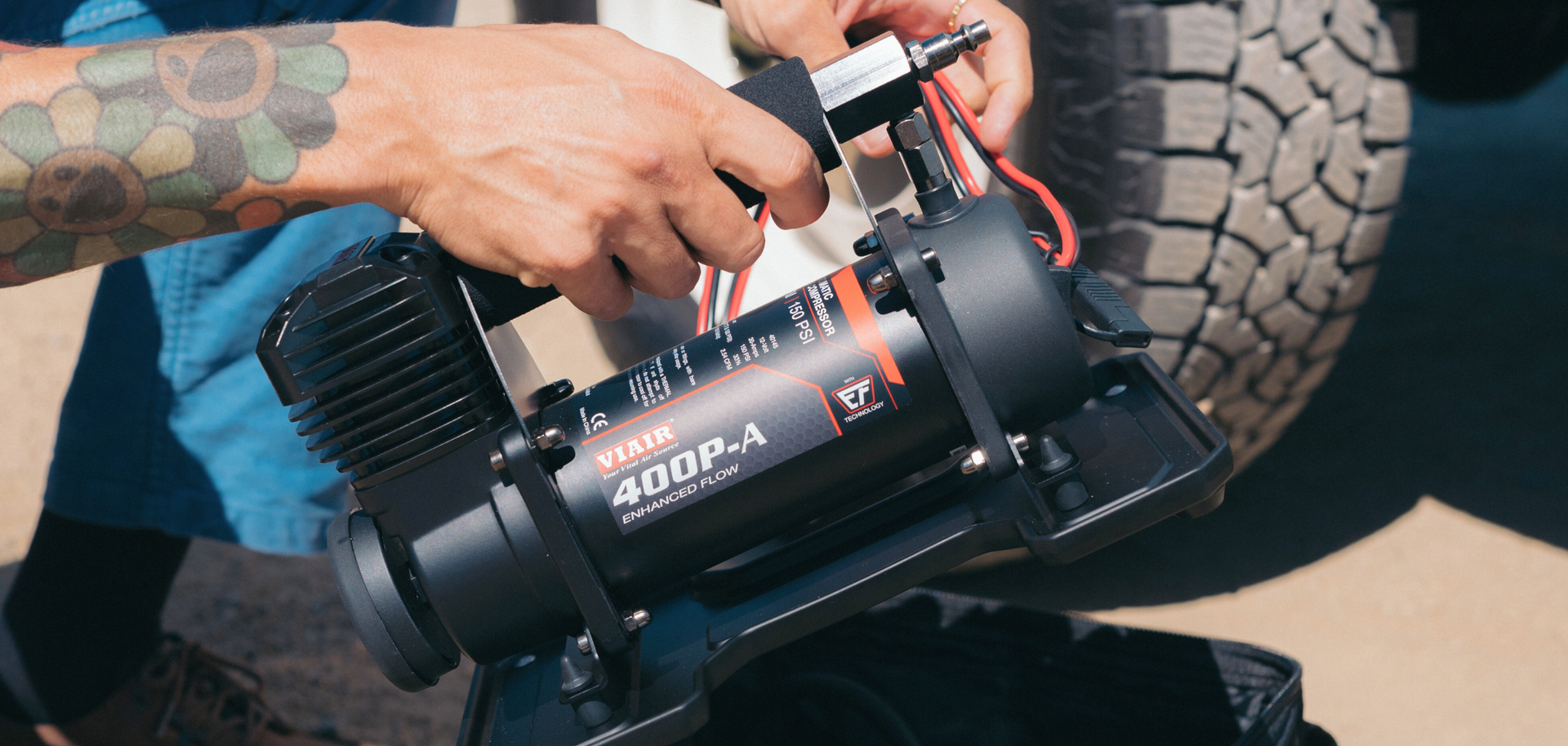 An application scenario or product detail of handheld air compressors - Image 10