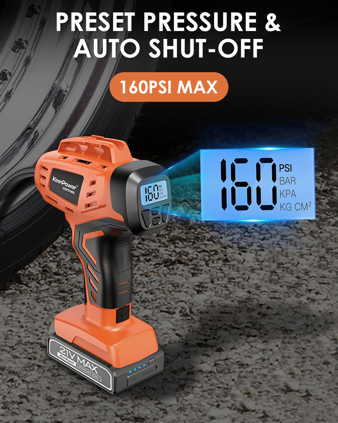 An application scenario or product detail of handheld tire pump - Image 20