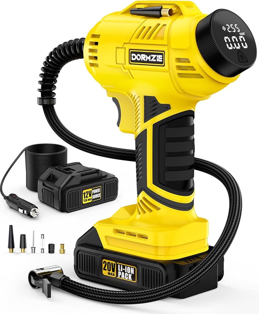 Featured image for the handheld tire pump guide