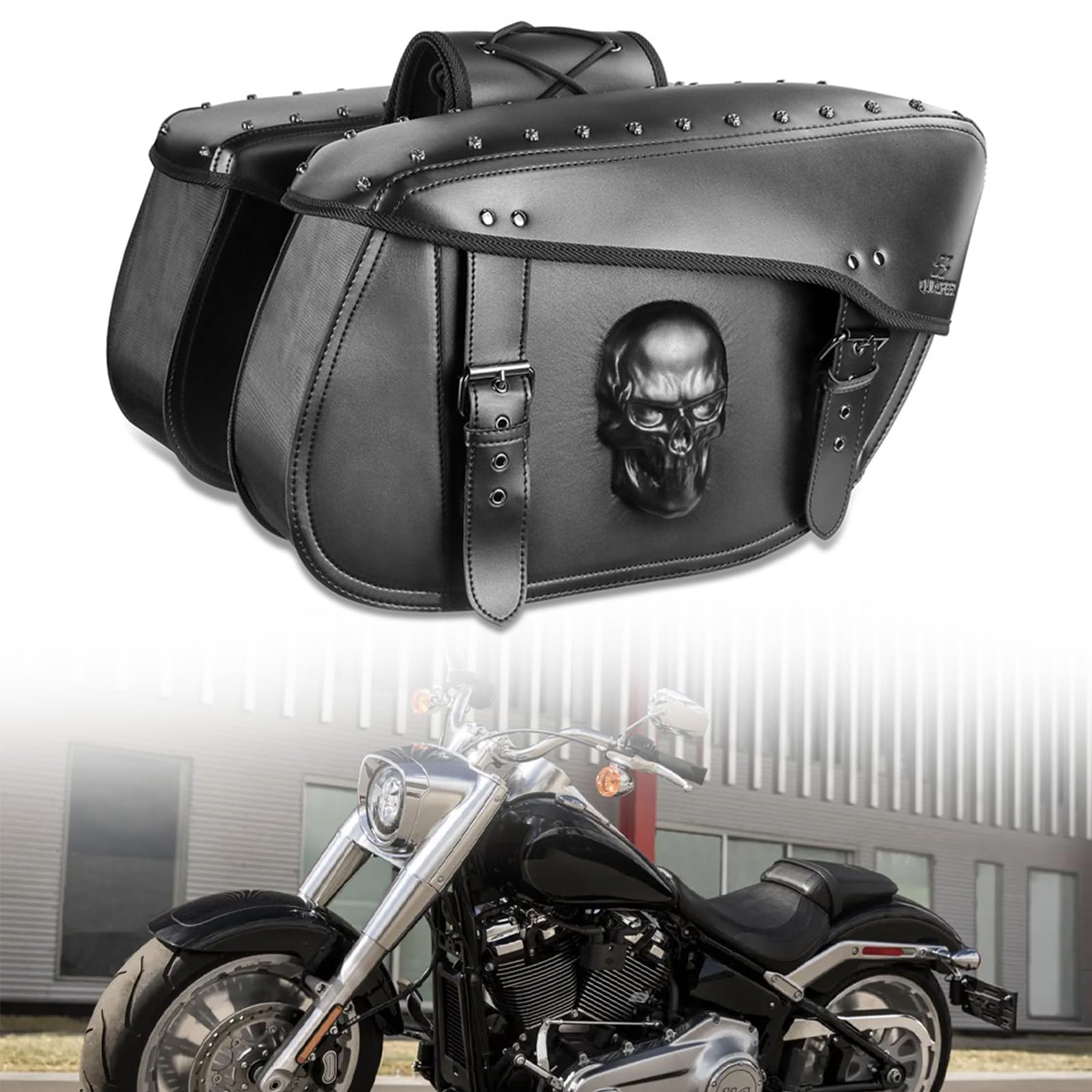 An application scenario or product detail of hard side bags for motorcycles - Image 14