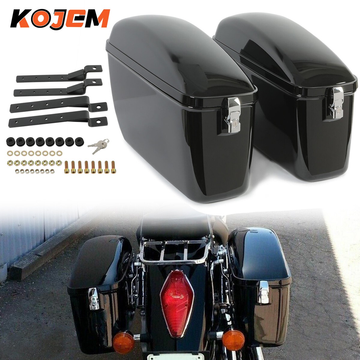 An application scenario or product detail of hard side bags for motorcycles - Image 18