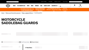Harley-Davidson - Saddlebag Guards