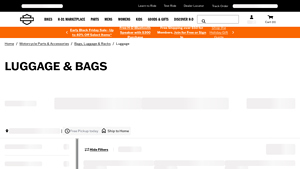 Harley-Davidson - Motorcycle Luggage