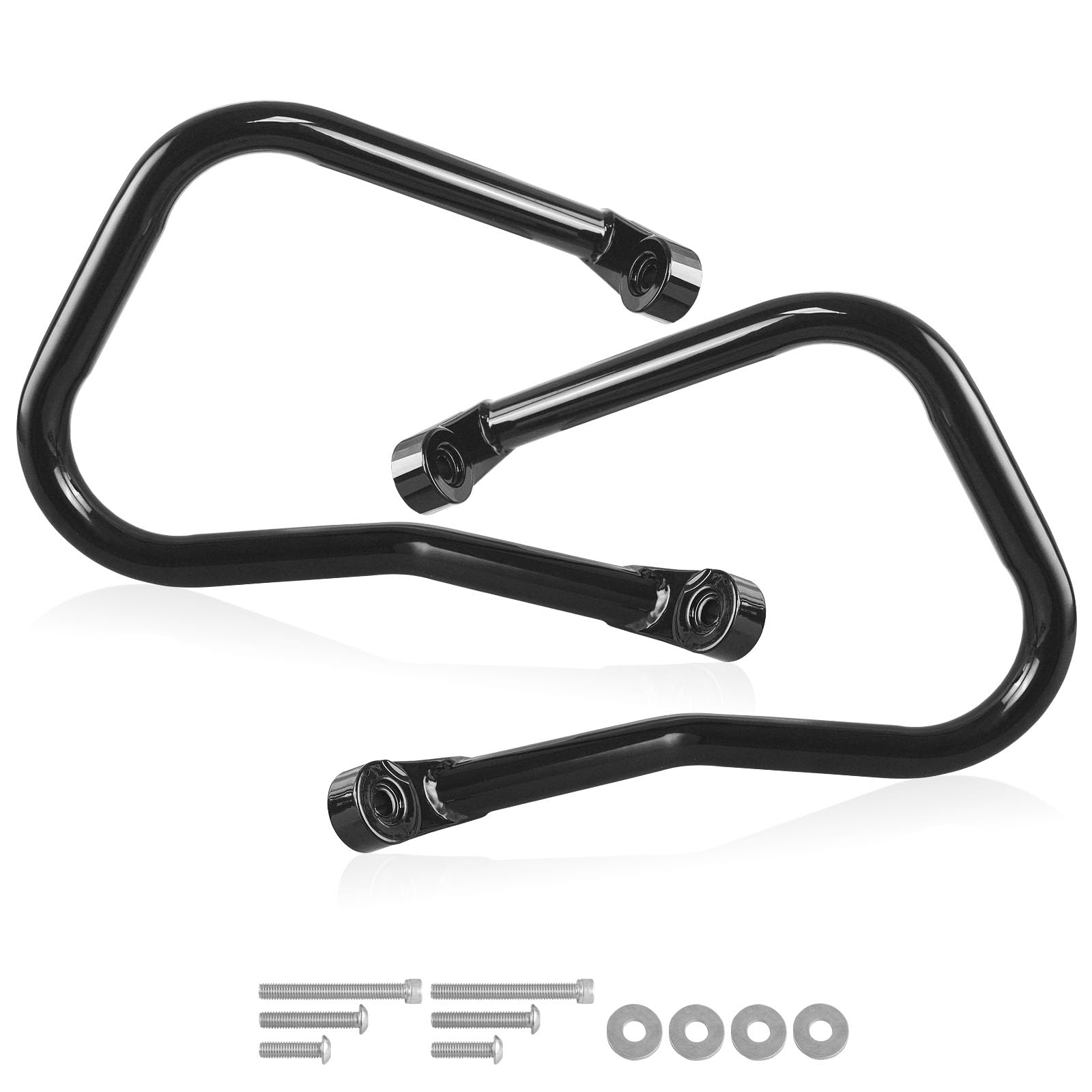 An application scenario or product detail of harley davidson saddle bag crash bars - Image 5