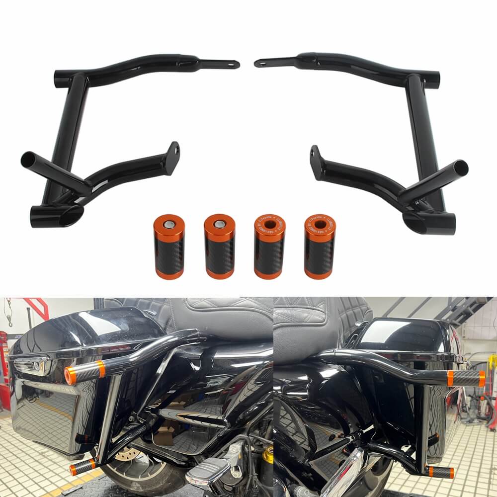 An application scenario or product detail of harley saddle bag crash bars - Image 10