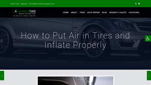 Harris Tire Company - Tire Inflation Guide