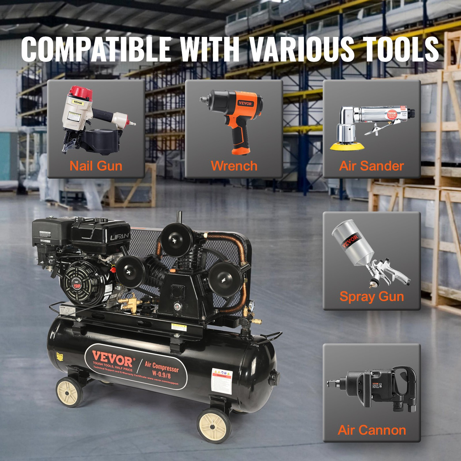 An application scenario or product detail of heavy duty portable air compressor - Image 13