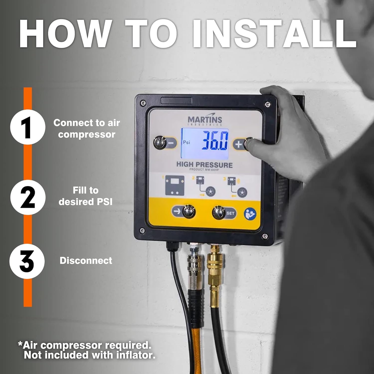 An application scenario or product detail of high pressure tire inflator - Image 10