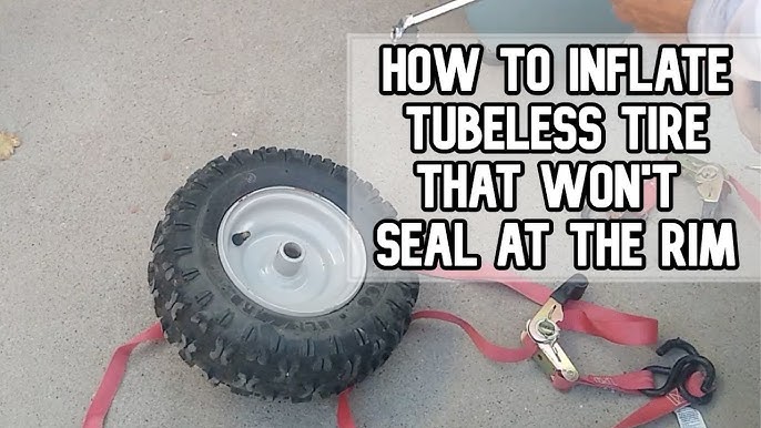 Featured image for the how do you inflate a tubeless tire guide