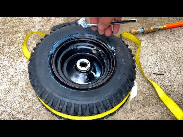 An application scenario or product detail of how to inflate a tubeless tire - Image 8