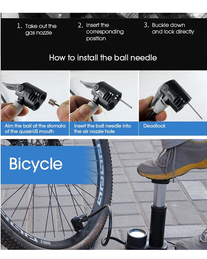An application scenario or product detail of how to inflate road bike tires - Image 21