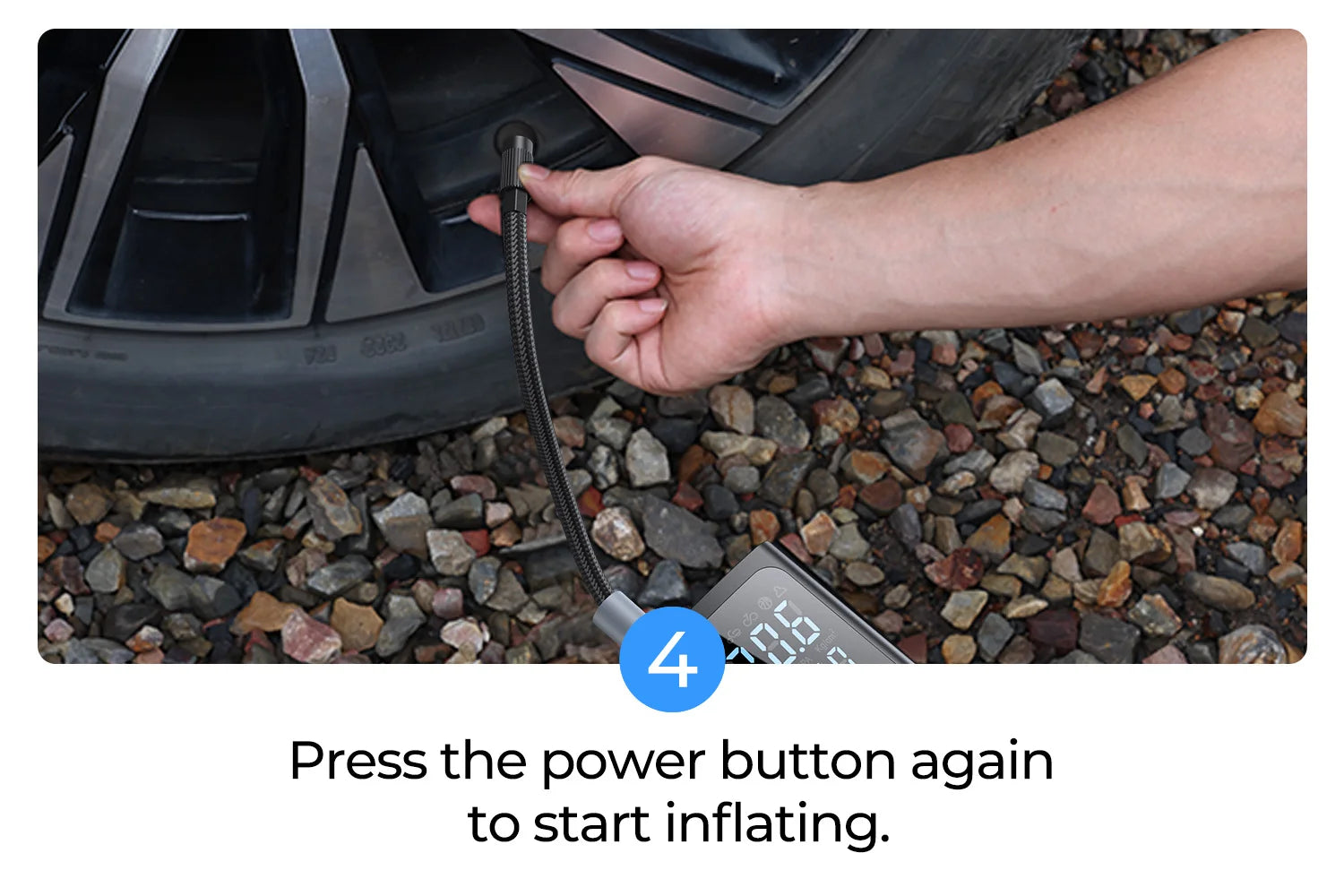 An application scenario or product detail of how to inflate tire - Image 9