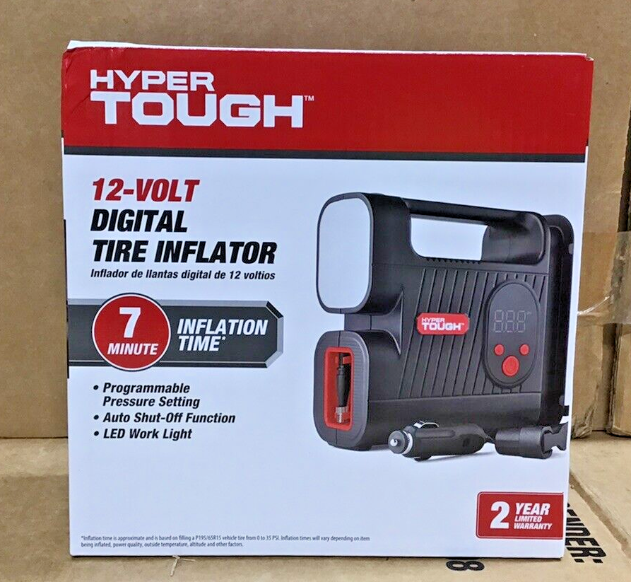 An application scenario or product detail of hyper tough 12 volt tire inflator manual - Image 10