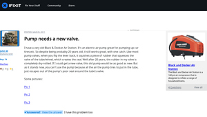 Black and Decker - Air Station 160 PSI Compressor