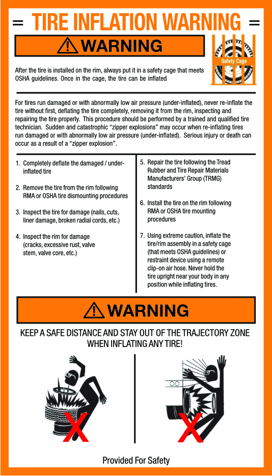 An application scenario or product detail of incorrect tire inflation will adversely affect - Image 8