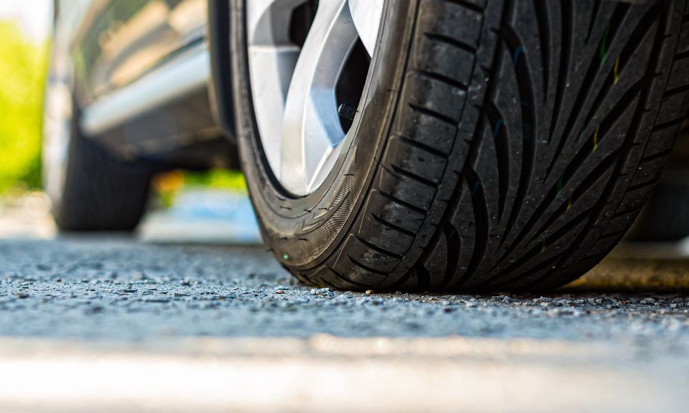 An application scenario or product detail of incorrectly inflated tires increase surface rolling resistance - Image 13