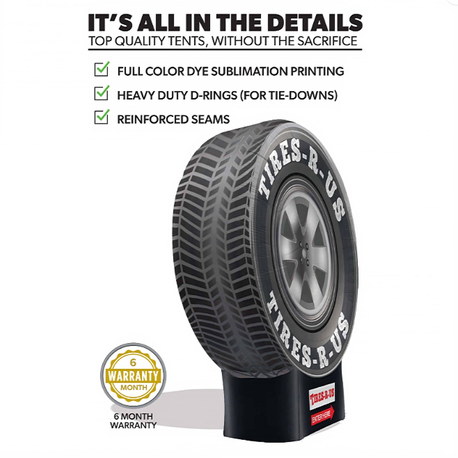 An application scenario or product detail of inflatable tire - Image 4