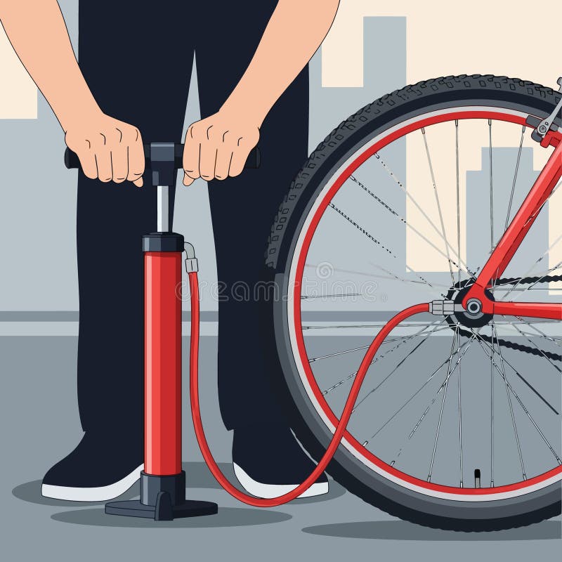 An application scenario or product detail of inflate a bike tire - Image 20