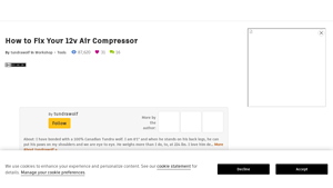 Campbell-Hausfield - 12V Air Compressor