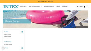 Intex - Double Quick Mini Hand Pump