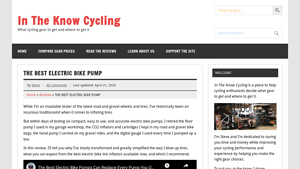In The Know Cycling - Best Electric Bike Pumps