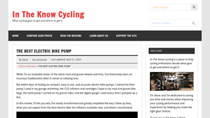 In The Know Cycling - Best Electric Bike Pumps