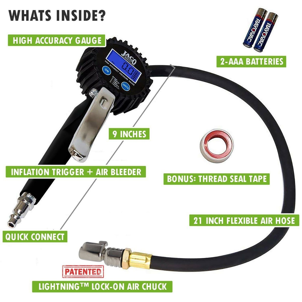 An application scenario or product detail of jaco tire inflator - Image 12