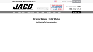 Jaco Superior Products - Lightning™ Locking Tire Air Chucks