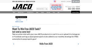 Jaco - Lightning S2X Tire Inflator Hose Extension