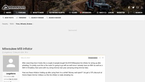 Milwaukee - M18 Inflator