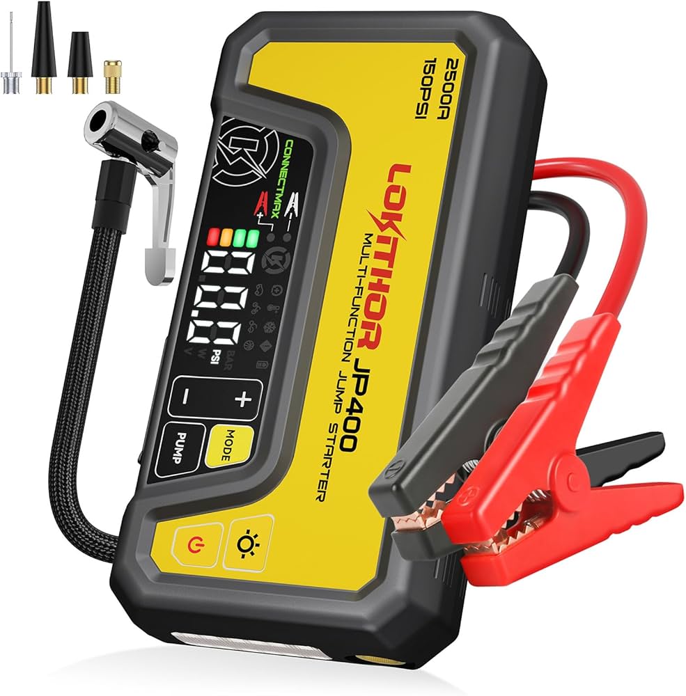 An application scenario or product detail of jump starter and tire inflator - Image 20